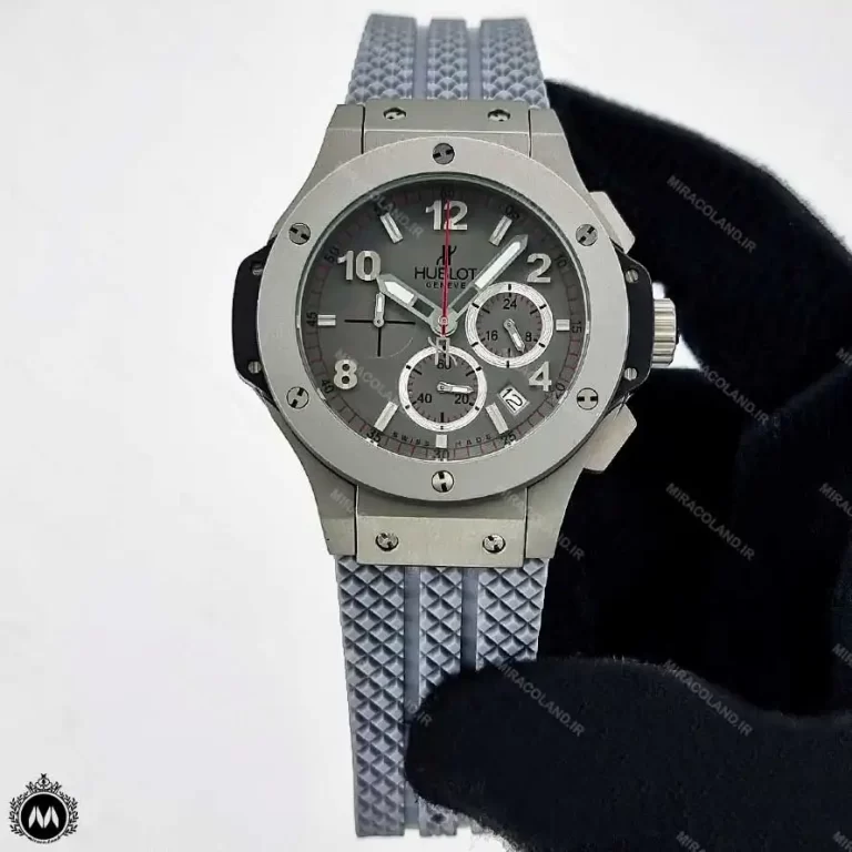 ساعت هابلوت پسرانه رنگ طوسی مات Hublot Big Bang HB2031G