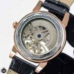 ساعت پتک فیلیپ بند چرم مشکی اتوماتیک Patek Philippe U7890G