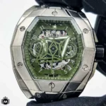 ساعت هابلوت فضایی سبز Hublot Sang Bleu III H75960G