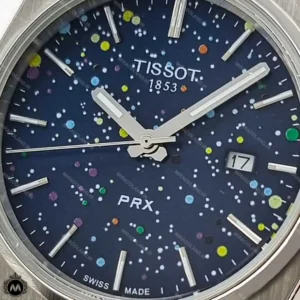 ساعت تیسوت پی آر ایکس صفحه کهکشانی TISSOT PRX TP4750G