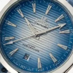 ساعت امگا مردانه مدل سی مستر بند رابر تیفانی OMEGA Seamaster S50410