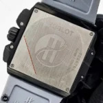 ساعت هابلوت مردانه مربعی طوسی Hublot Square Bang HS897G