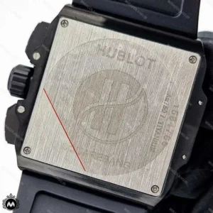 ساعت هابلوت مردانه مربعی مشکی Hublot Square Bang HS898G