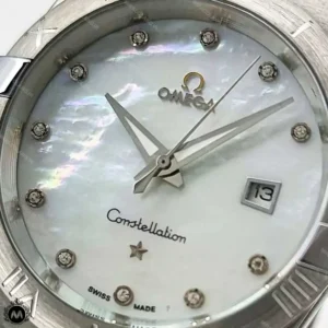 ساعت مچی امگا مردانه نقره ای Omega Constellation OS6365G