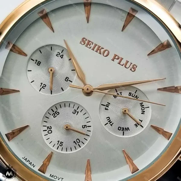 ساعت ست سیکو پلاس رزگلد سیلور Seiko Plus PH-1016