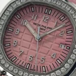 ساعت پتک فیلیپ زنانه آکوانا صورتی 73977 Patek Philippe Aquanaut