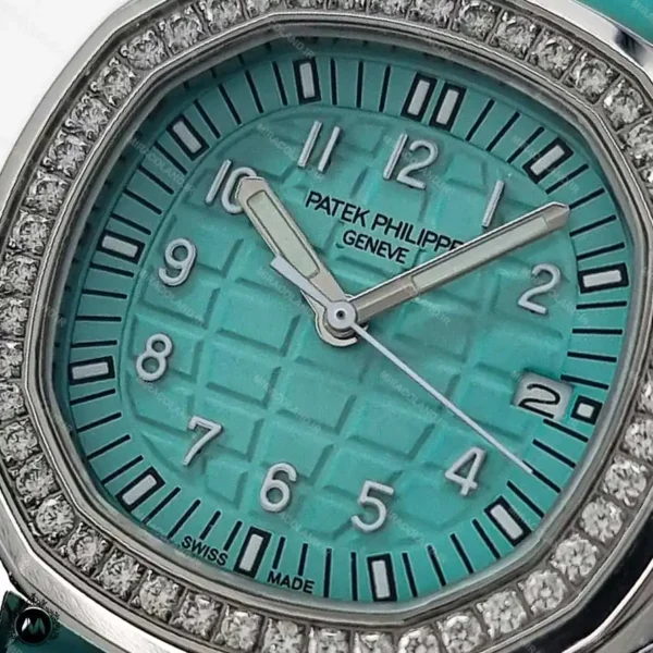 ساعت پتک فیلیپ زنانه آکوانا تیفانی 73977 Patek Philippe Aquanaut