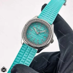 ساعت پتک فیلیپ زنانه آکوانا تیفانی 73977 Patek Philippe Aquanaut