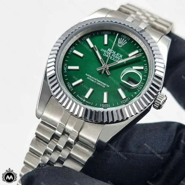 ساعت مچی رولکس مدل دیت جاست صفحه سبز Rolex Datejust RXW888G