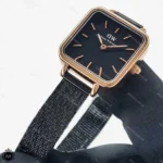 ساعت زنانه دنیل ولینگتون مربعی مشکی Daniel Wellington D991L