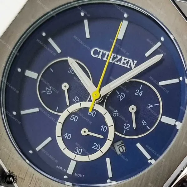 ساعت مردانه سیتیزن بند رابر کرنوگراف CITIZEN M11250