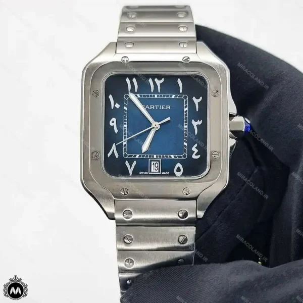 ساعت کارتیر سانتوس عربی Cartier Santos C7080G