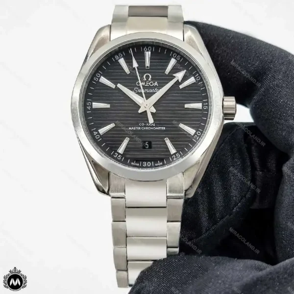 ساعت مچی امگا سی مستر صفحه مشکی OMEGA Seamaster S5632