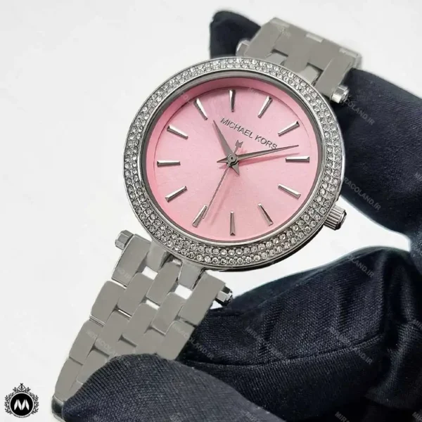 ساعت مایکل کورس صفحه صورتی Michael Kors 42261