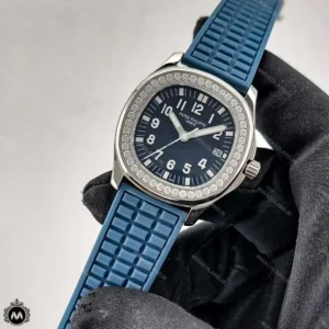 ساعت پتک فیلیپ زنانه آکوانا سورمه ای 73987 Patek Philippe Aquanaut