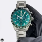 ساعت تگ هویر کاررا صفحه سبز Tagheuer Carrera TG1070G