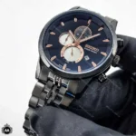 ساعت ست مردانه زنانه سیکو مشکی SEIKO CHOROGRGH S2056GL