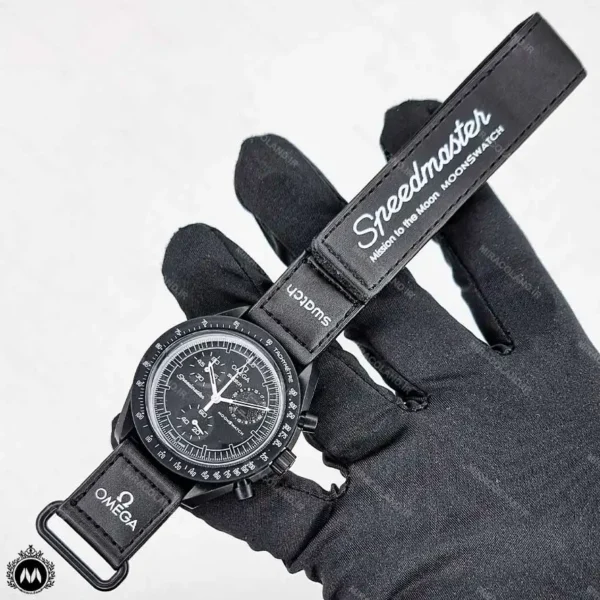 ساعت امگا سواچ مدل مأموریت به ماه مشکی OmegaSwatch Moonswatch1256