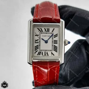 ساعت زنانه کارتیر تانک قرمز Cartier Tank CR8681L