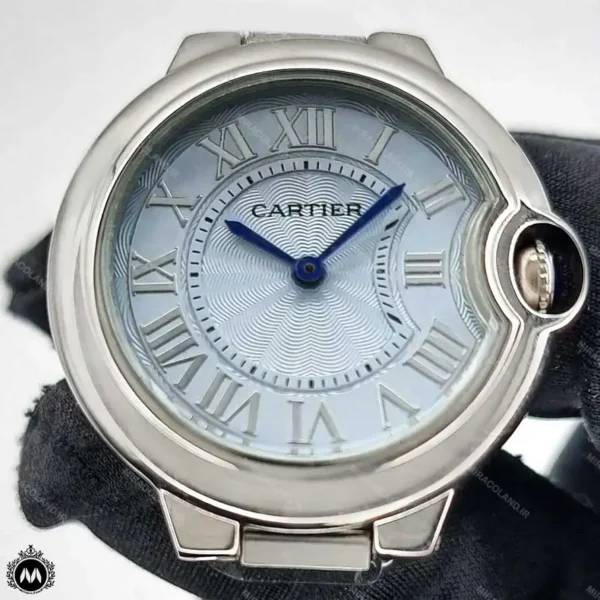 ساعت کارتیر بالن بلو صفحه تیفانی Cartier Ballon Bleu CR855