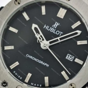 ساعت مردانه هابلوت نقره ای مشکی Hublot Big Bang 5326