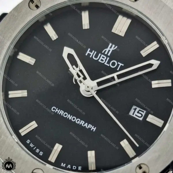 ساعت مردانه هابلوت نقره ای مشکی Hublot Big Bang 5326