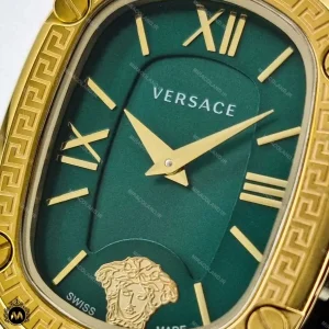 ساعت دخترانه ورساچه طلایی صفحه سبز Versace VQM903L