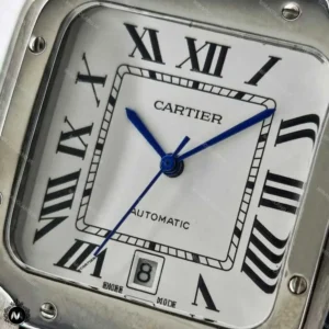 ساعت مچی کارتیر دسانتوس اتوماتیک نارنجی 42576 Cartier De-Santos