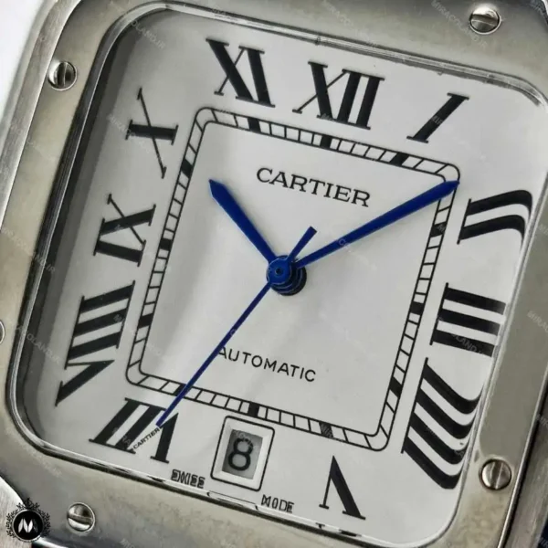 ساعت مچی کارتیر دسانتوس اتوماتیک نارنجی 42576 Cartier De-Santos