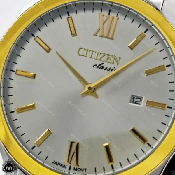 ساعت مچی مردانه زنانه سیتیزن کلاسیک دو رنگ CITIZEN CZ5599