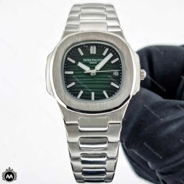 ساعت زنانه پتک فیلیپ ناتیلوس صفحه سبز Patek Philippe Nautilus 8356L