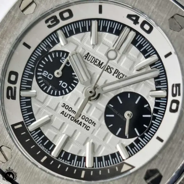 ساعت ای پی مردانه آفشور سفید کرنوگراف Audemars Piguet OFFSHORE OS6464