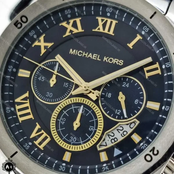 ساعت مچی مردانه مایکل کورس بند فلزی صفحه مشکی Michael Kors MK2361G