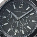 ساعت مچی پسرانه مایکل کورس بند سیلیکنی فول مشکی Michael Kors MK2356G