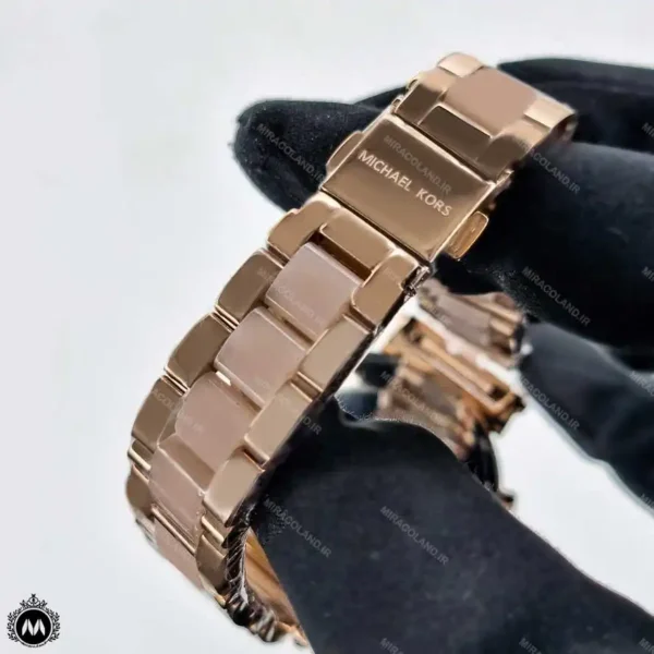 ساعت مچی زنانه مایکل کورس رزگلد کرنوگراف Michael Kors MK2357L