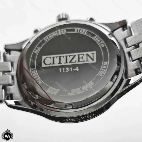 ساعت مچی ست مردانه زنانه سیتیزن کرنوگراف نقره ای CITIZEN Chronograph CZ6698GL