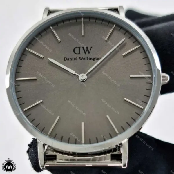 ساعت مچی مردانه دنیل ولینگتون کلاسیک صفحه طوسی Daniel Wellington DW2987G