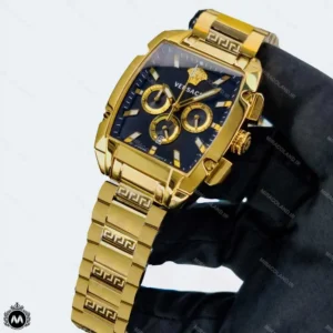 ساعت مردانه ورساچه کرنوگراف طلایی Versace V5029G