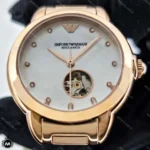 ساعت زنانه امپریو ارمانی رزگلد موتور اتوماتیک Emporio Armani AR60072