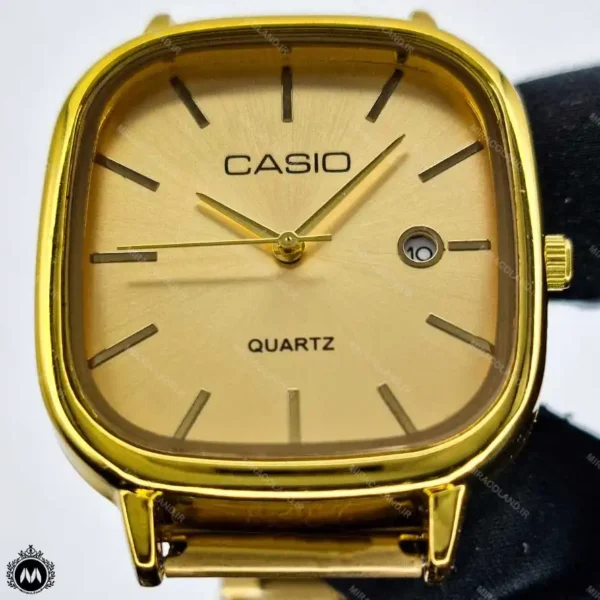 ساعت مچی مردانه کاسیو اولد مانی طلایی موتور کوارتز Casio Old Money CE4055G