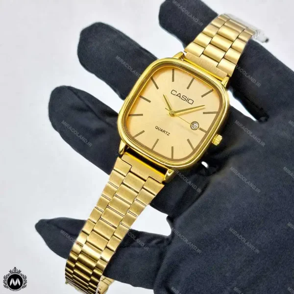 ساعت مچی مردانه کاسیو اولد مانی طلایی موتور کوارتز Casio Old Money CE4055G