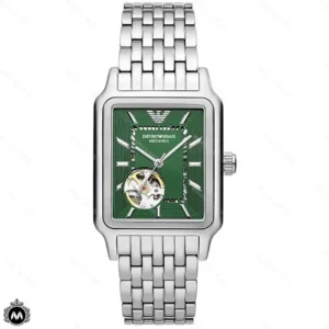 ساعت مچی مردانه امپریو ارمانی موتور اتوماتیک صفحه سبز Emporio Armani AR60067