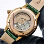 ساعت زنانه امپریو ارمانی رزگلد موتور اتوماتیک بند چرم Emporio Armani AR60073