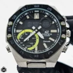 ساعت مچی مردانه کاسیو مدل ادیفایس دوزمانه صفحه مشکی Casio Edifice CE40501G