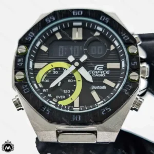 ساعت مچی مردانه کاسیو مدل ادیفایس دوزمانه صفحه مشکی Casio Edifice CE40501G