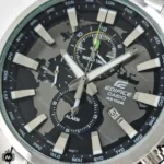 ساعت مچی مردانه کاسیو مدل ادیفایس موتور کوارتز صفحه جهانی مشکی Casio Edifice CE40600G