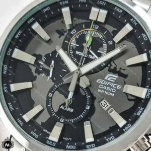 ساعت مچی مردانه کاسیو مدل ادیفایس موتور کوارتز صفحه جهانی مشکی Casio Edifice CE40600G