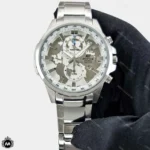 ساعت مچی مردانه کاسیو مدل ادیفایس موتور کوارتز صفحه جهانی Casio Edifice CE40600G