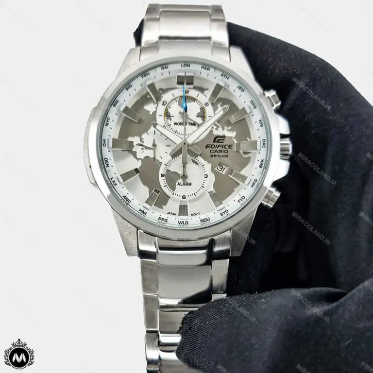 ساعت مچی مردانه کاسیو مدل ادیفایس موتور کوارتز صفحه جهانی Casio Edifice CE40600G