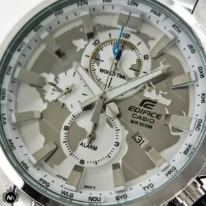 ساعت مچی مردانه کاسیو مدل ادیفایس موتور کوارتز صفحه جهانی Casio Edifice CE40600G